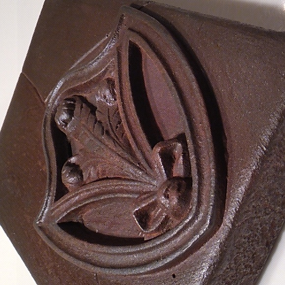 QUEENS CREST iron  Atlantis Tile, like Sid Dickens. *Rare & Retired wall art - Picture 5 of 6